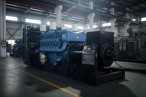 Stamford Alternator 1000kW Electric Generator Set with 1250KVA 3 Phase Diesel Engine
