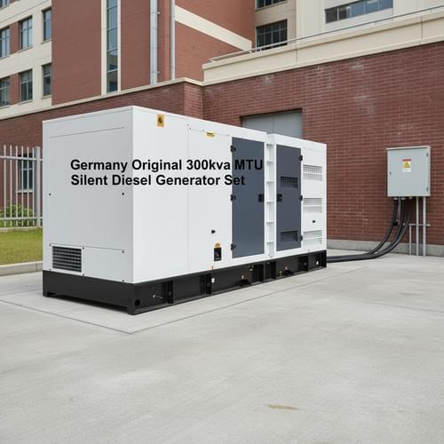 Germany Original 300kva MTU Silent Diesel Generator Set