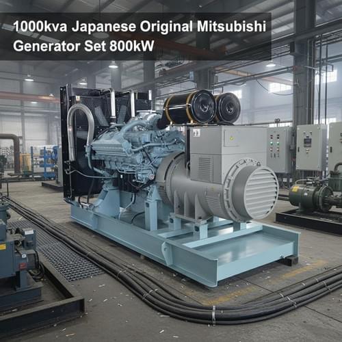 1000kva Japanese Original Mitsubishi Generator Set 800kW