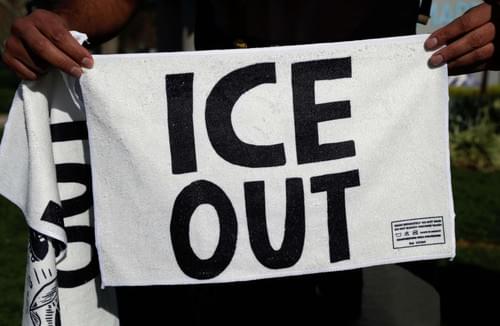 ICE Out Rally Towel