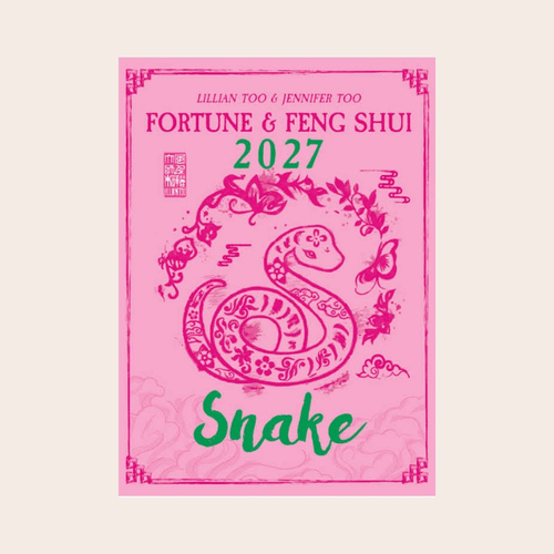 PRE-ORDER 2027 Fortune & Feng Shui Astrology Book for the SNAKE