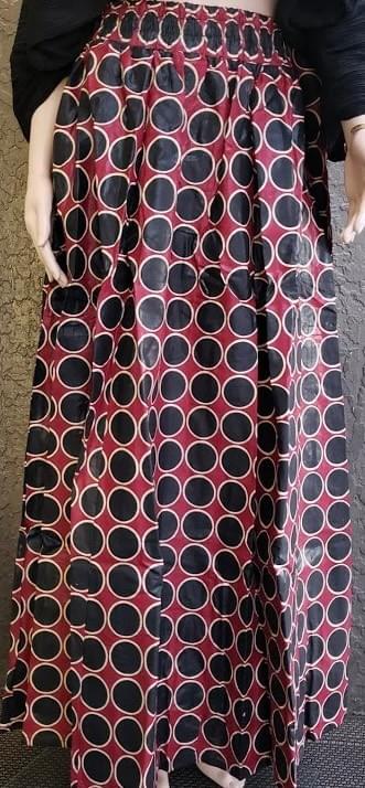 Polka Dot Maxi Skirt