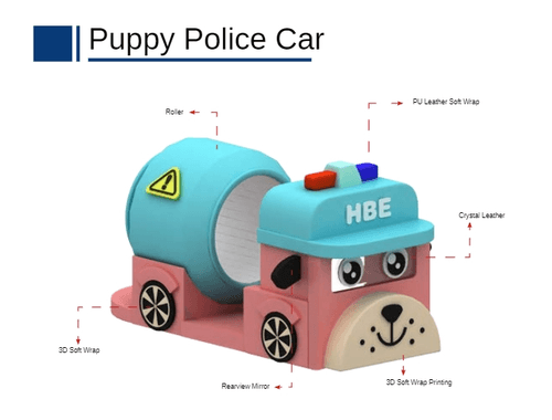 Puppy Police Car