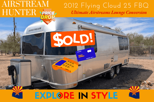2012 Airstream Flying Cloud 25 FBQ w/ Custom Lounge - AZ