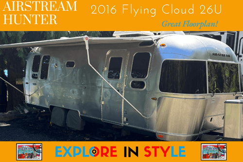 2016 Airstream Flying Cloud 26 U - Rear Bedroom