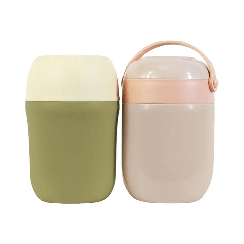 Double Wall Insulated Hot 16OZ Vacuum Food Flask Stainless Steel Container Thermos Food Jar Thermos For Hot Food