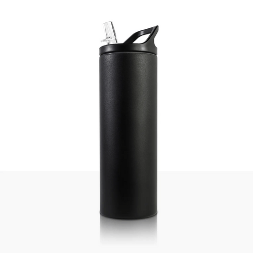 20oz 30oz Straight Skinny Tumblers With Handle And Flip Straw Lids Double Wall Tumbler With Two Lids