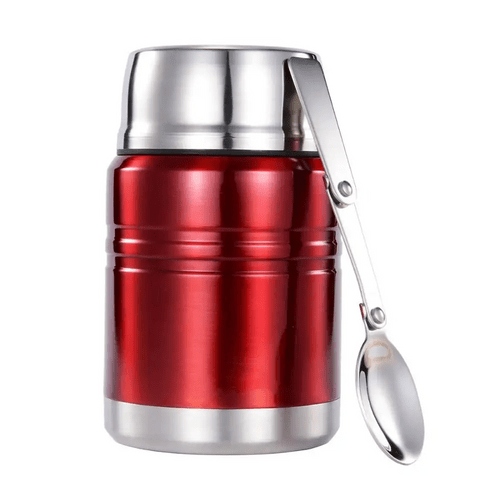 350 Ml 18/8 Stainless Steel Vacuum Insulated Thermos Kids Food Warmer Container Jar With Handle For School Travel Meals Lunch