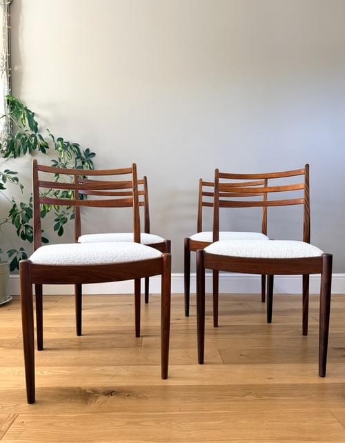 SOLD G Plan 1970s Victor Wilkins Chairs, Set of 4