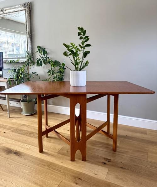 NEW LISTING Jentique Danish Inspired Mid-Century 1960s Teak Dining Table