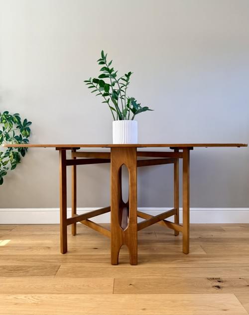 NEW LISTING G Plan Danish Inspired Mid-Century 1970s Teak Dining Table