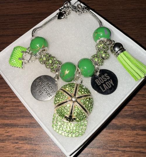 Cap Charm Bracelet