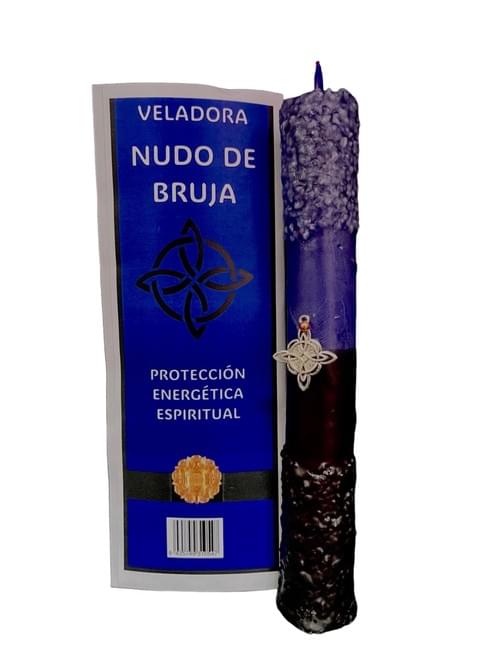 Candela Rituale Nodo della Strega – Protezione