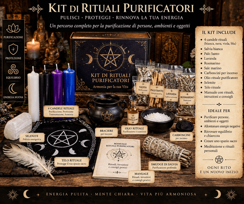 preparazione di rituali di purificazione per casa e la persona