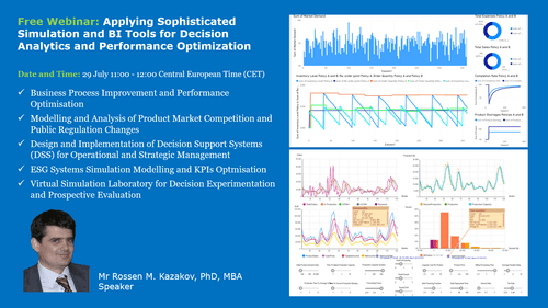 Webinar Presentation: Applying Sophisticated Simulation and BI for Decision Analytics