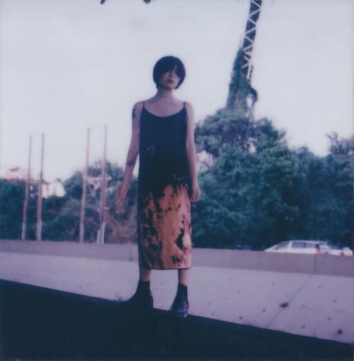 EGO LAB Tie-dye Fire dress 負向褪色火焰連身裙