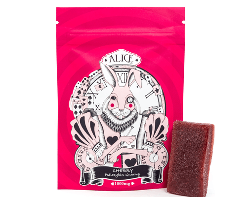 Alice Mushroom Gummy - Cherry 1G