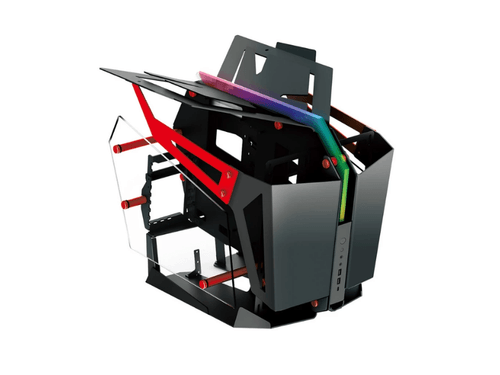 FSP 全漢【 CMT710 】鋁製 E-ATX 黑紅 機殼