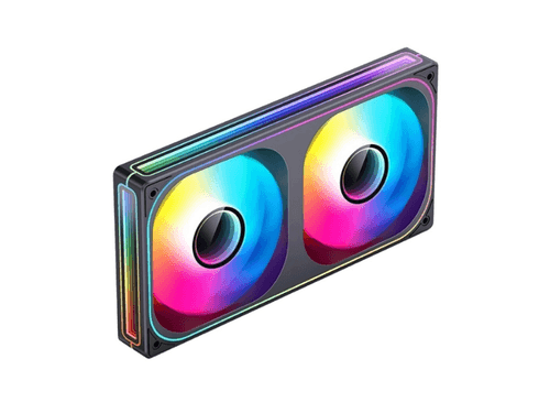 Jonsbo 喬思伯【 ZB240B 】ARGB Gen1一體式全幅無限鏡風扇 黑