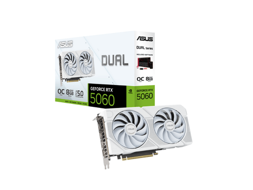 華碩 DUAL-RTX5060-O8G-WHITE