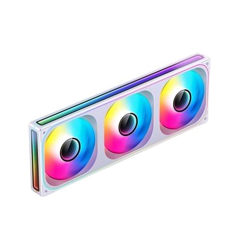 Jonsbo 喬思伯【 ZB360W 】Gen1一體式全幅無線鏡風扇 白