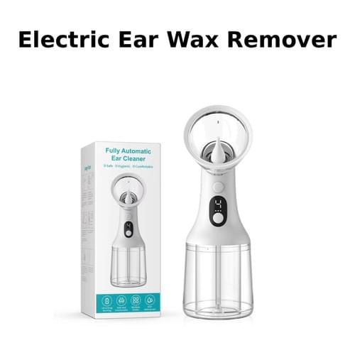Electric Ear Cleaner Ear Wax Removal 4 Modes Water Irrigation IPX7 Rechargeable