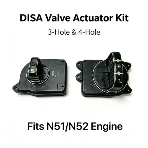 3-Hole & 4-Hole DISA Intake Manifold Flap Actuator Full Kit, Plug and Play Replacement