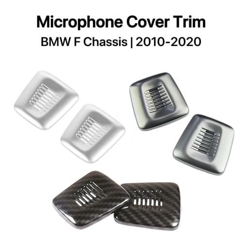 Microphone Cover Trim For BMW F Chassis 1 2 3 5 6 7 X1 X3 X4 X5 X6 2010-2020 | Self Adhesive