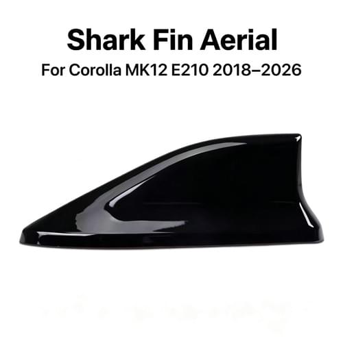 Shark Fin Full Replacement Aerial For Toyota Corolla MK12 E210 2018–2026 | ABS Baked Paint