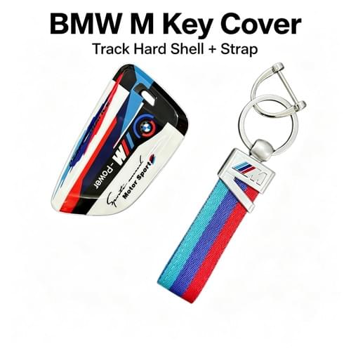 BMW M Performance Key Fob Cover Track Livery Hard Shell Case for Blade & Classic Keys