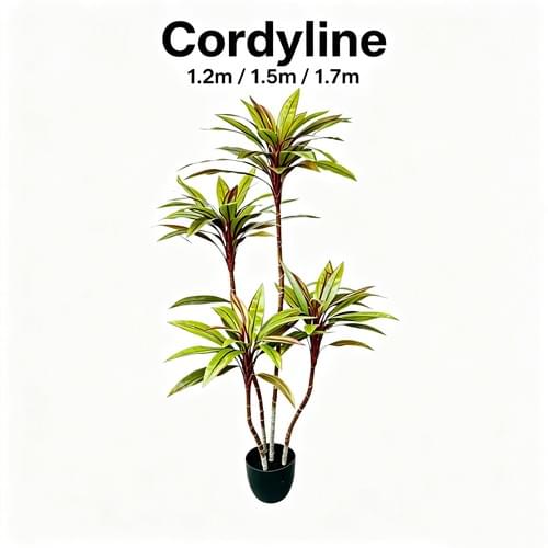 Artificial Plant 120cm/150cm/170cm Faux Tree Indoor Outdoor Home Decor Black Pot