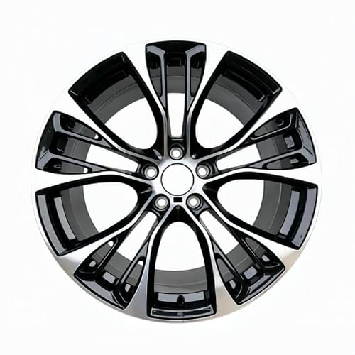 599M Style Double 5-Spoke Forged Alloy Wheels | Gunmetal / Black Machined Face | For BMW X5 F15 X6