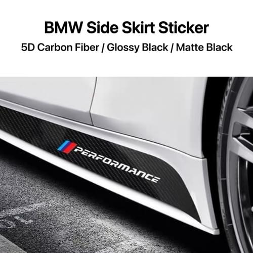 Side Skirt Sticker for BMW 1 2 3 4 5 Series | M Performance Side Door Trim
