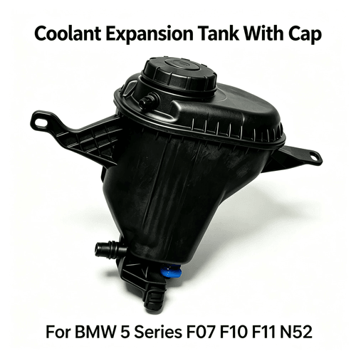Coolant Expansion Tank With Cap 17137601950 17137647284 For BMW 5 F10 F11 7 F01 N52 523i 525i 530i