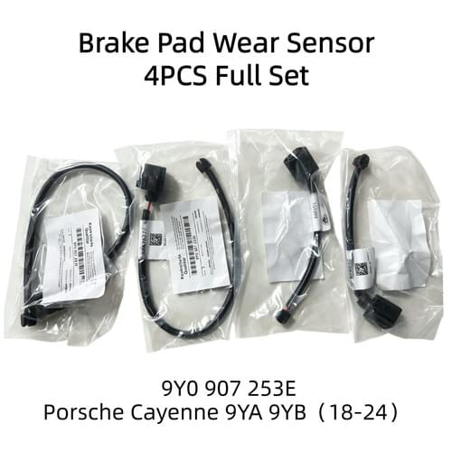 Brake Pad Wear Sensor Kit 4PCS for Porsche Cayenne 9YA 9YB 2017-2023