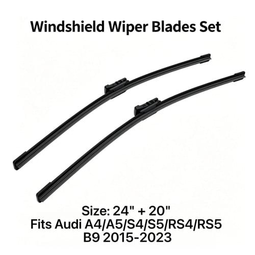 Windshield Wiper Blades 24"+20" For Audi A4 A5 S5 RS5 B9 2017-2023