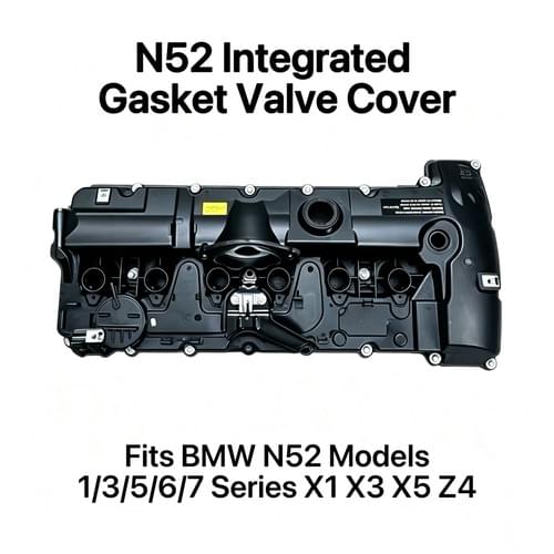 N52 Integrated Gasket Valve Cover Assembly For BMW 1/3/5/6/7 Series X1 X3 X5 Z4 OE Ref 11127552281