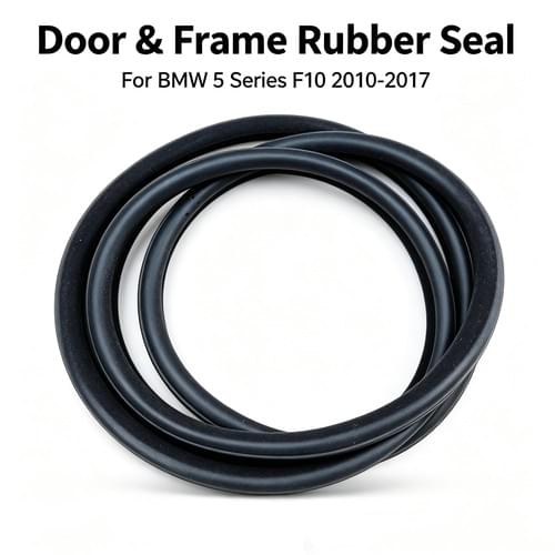 Door & Door Frame Rubber Weatherstrip Seal for BMW 5 Series F10 2010-2017 | Fleece Lined Replacement