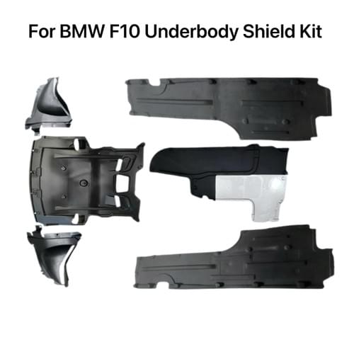 Full Underbody Splash Shield Kit For BMW 5 Series F10 Engine Gearbox Side Triangular Plate
