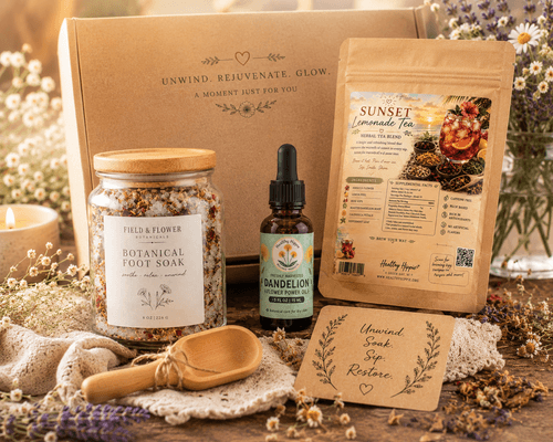 Spa Day Gift Box... Unwind. Soak. Sip. Restore.