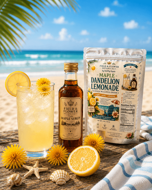 Sunshine In A Cup - Maple Dandelion Lemonade Set