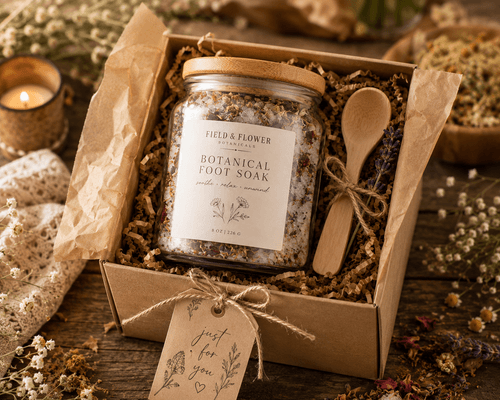 Botanical Foot Soak - Soothe, Soak, and Unwind