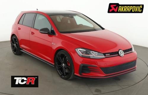 VOLKSWAGEN GOLF 7 GTI TCR – DSG – 290ch – Rouge Tornado – Ligne Akrapovic Titane