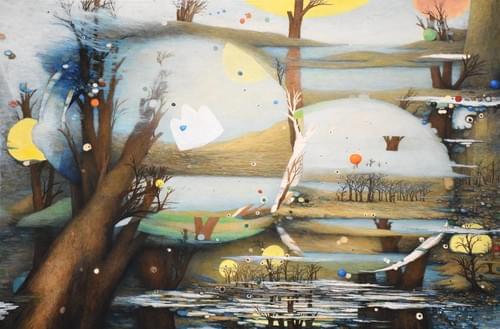 No. 418 夢幻風景21_2025年基隆美展佳作