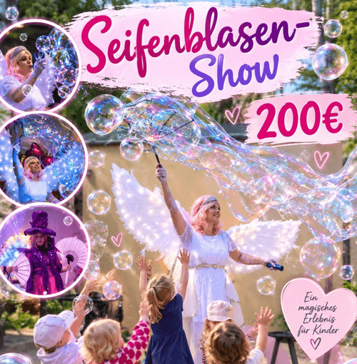 Seifenblasen-Show