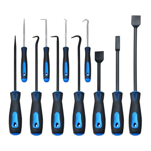SK8010 11-Piece Heavy Duty Pick and Hook Gasket Scrape Set