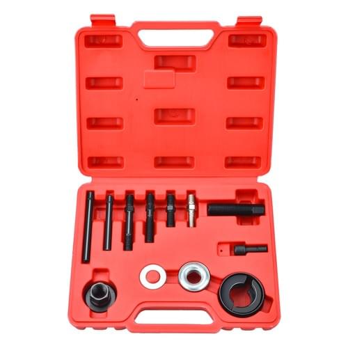 SK1006 12Pc Power Steering Alternator Pulley Puller / Installer Kits For GM Chrysler Ford