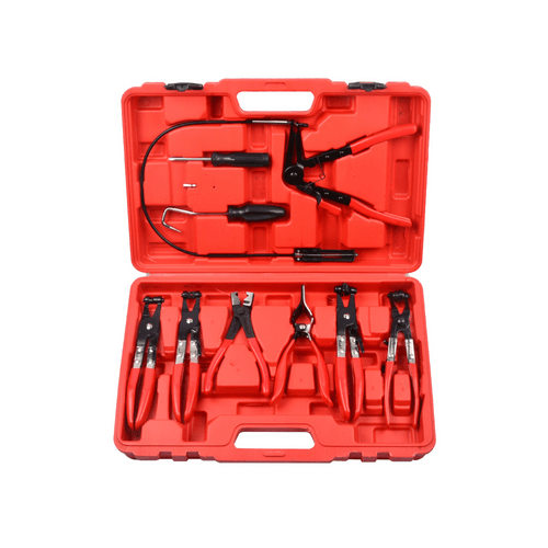 SK1002 9 Pcs Hose Clamp Pliers Kit