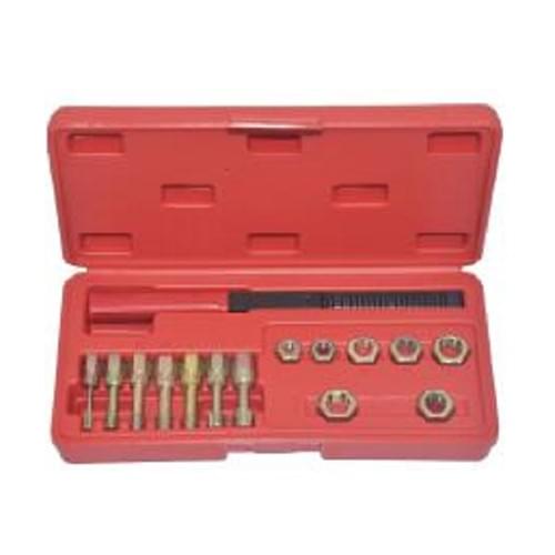 SK1675 15 Pcs Metric Rethreader Thread Repair Tool Kit