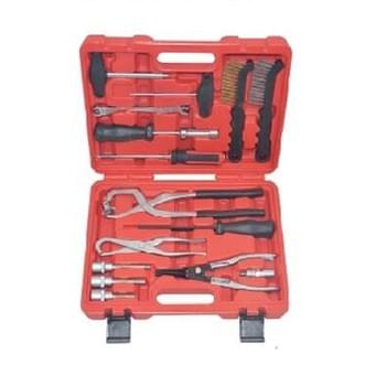 SK1646 15pcs Drum Brake Servicing Puller Removal Brake Spring Tool